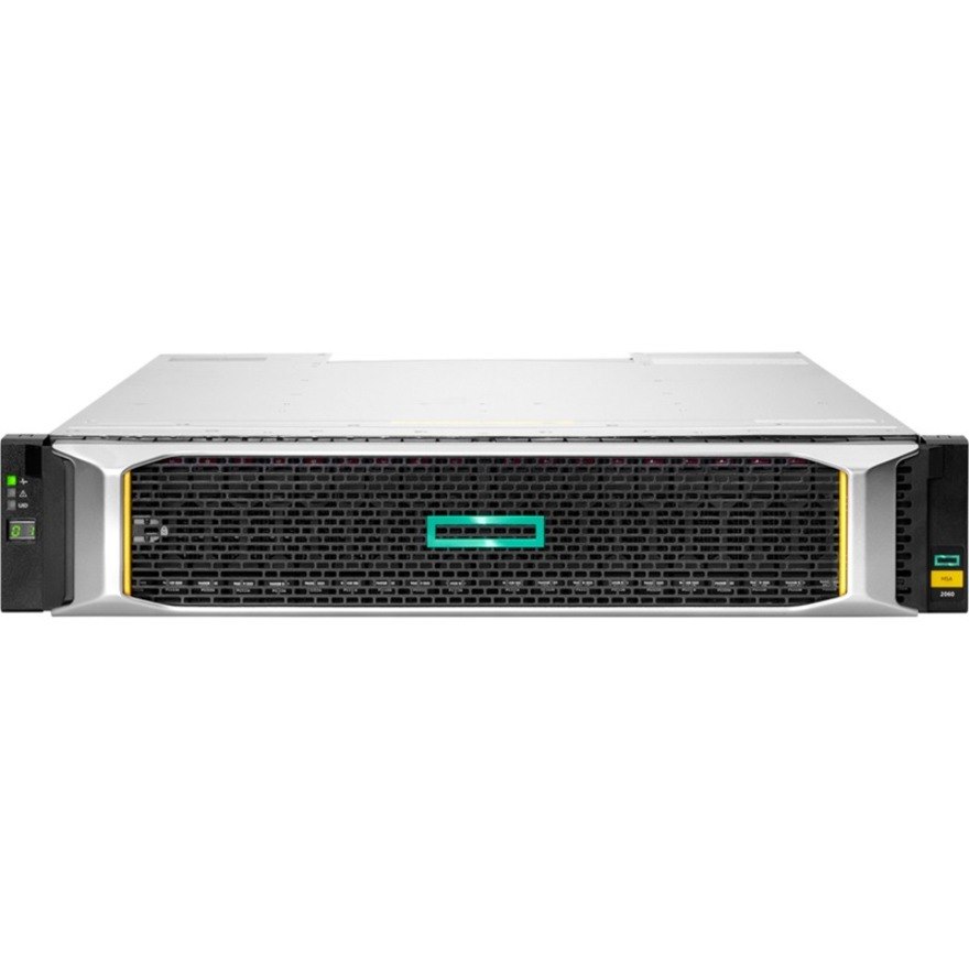 HPE 2062 24 x Total Bays SAN/NAS Storage System - 3.84 TB HDD - 2U Rack-mountable - TAA Compliant