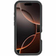 Strike Rugged Case for Apple iPhone 16 Pro Max Smartphone - Rubberised - Black - 1