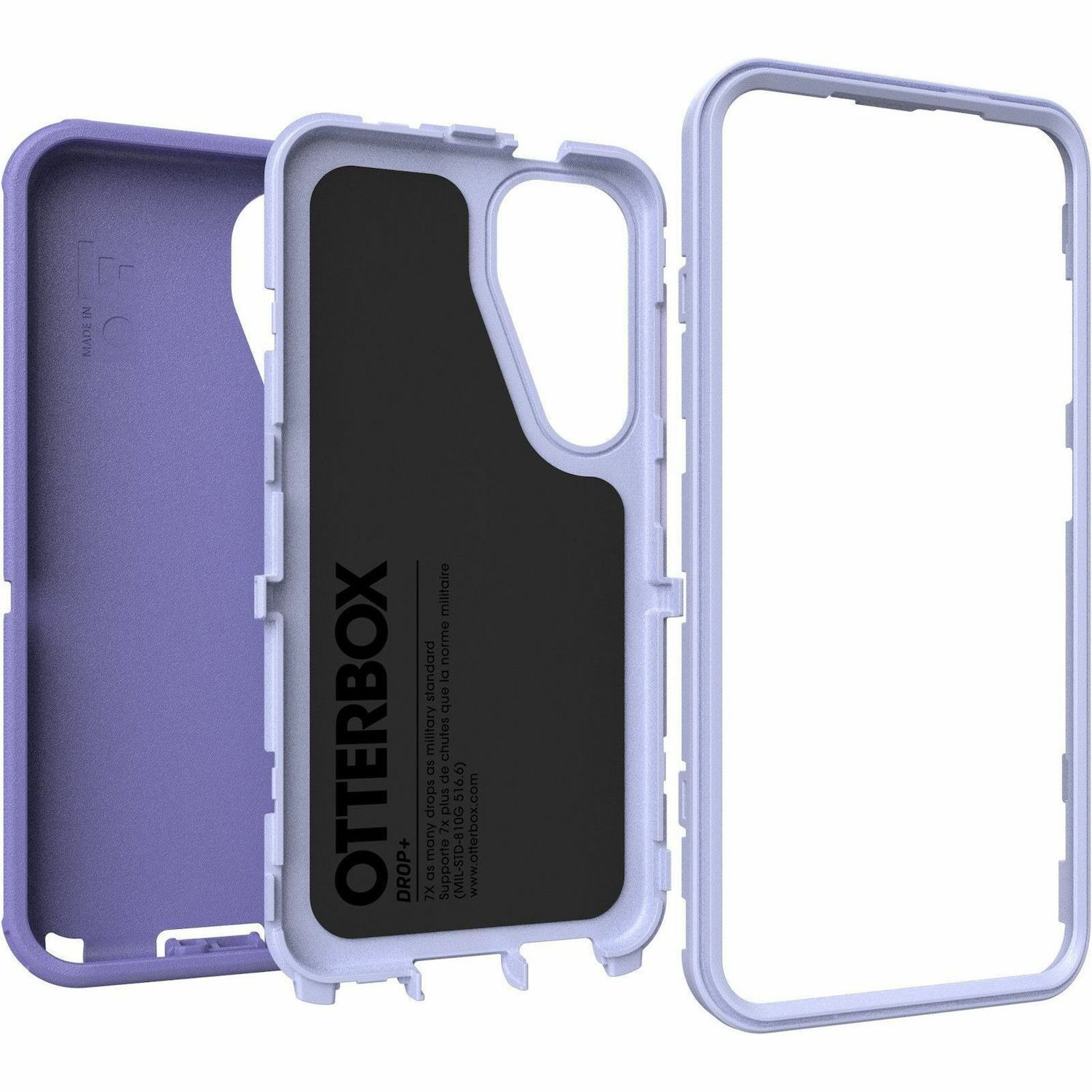 OtterBox Defender Case for Samsung Galaxy S25 Smartphone - Mountain Majesty (Purple)