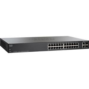 Cisco SF200-24P 24-Port 10/100 PoE Smart Switch