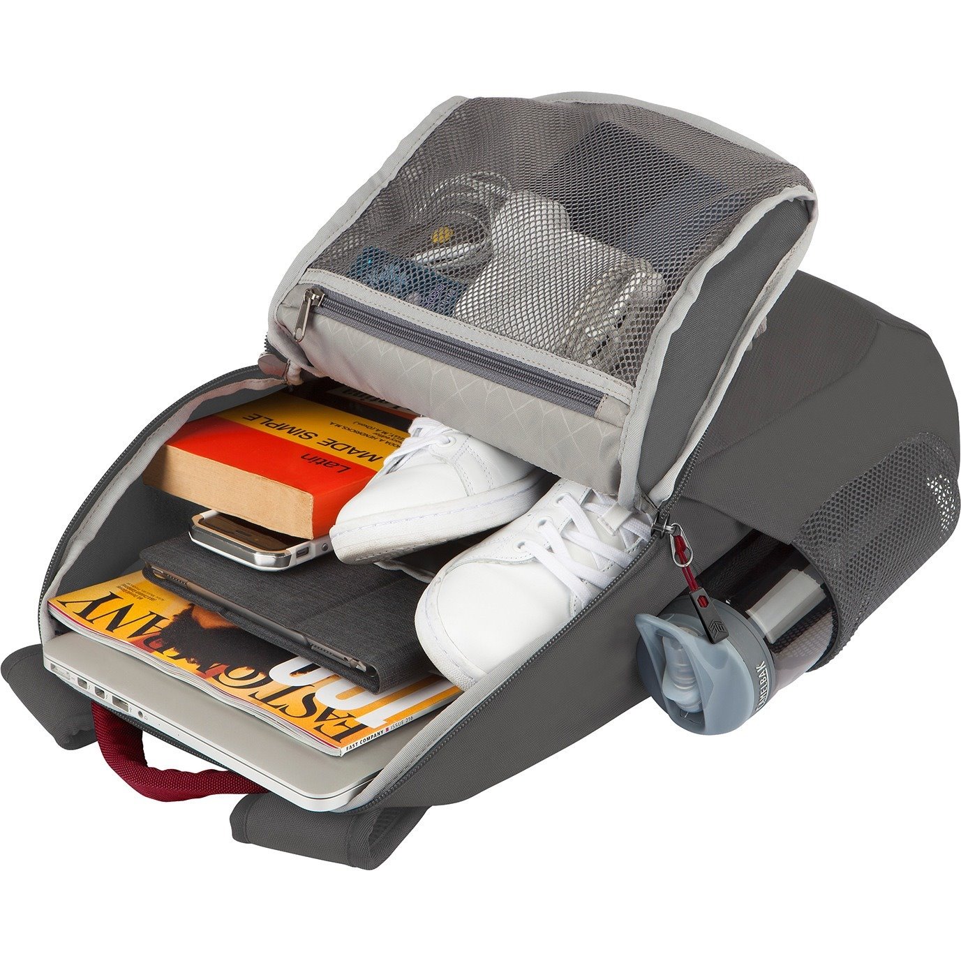 STM Goods Saga Backpack - Fits Up To 15" Laptop - Granite Grey - Retail
