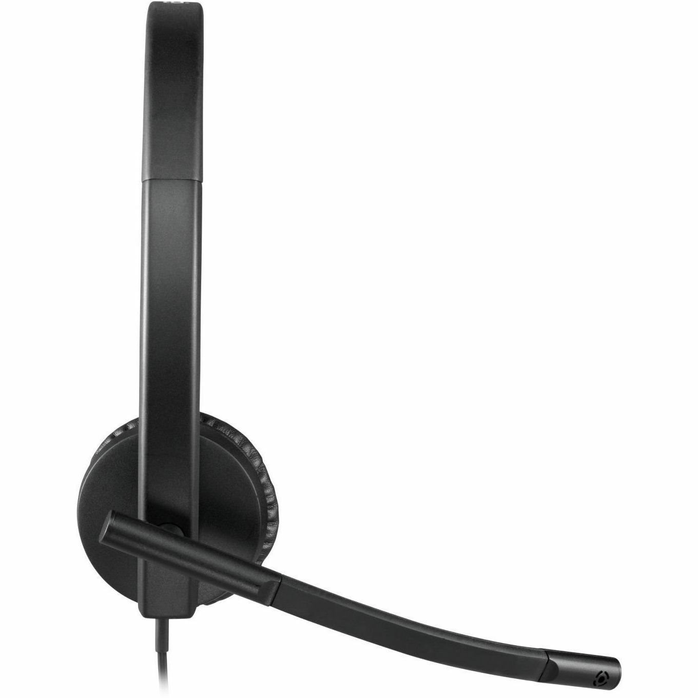 Logitech Wired Stereo Headset - Black