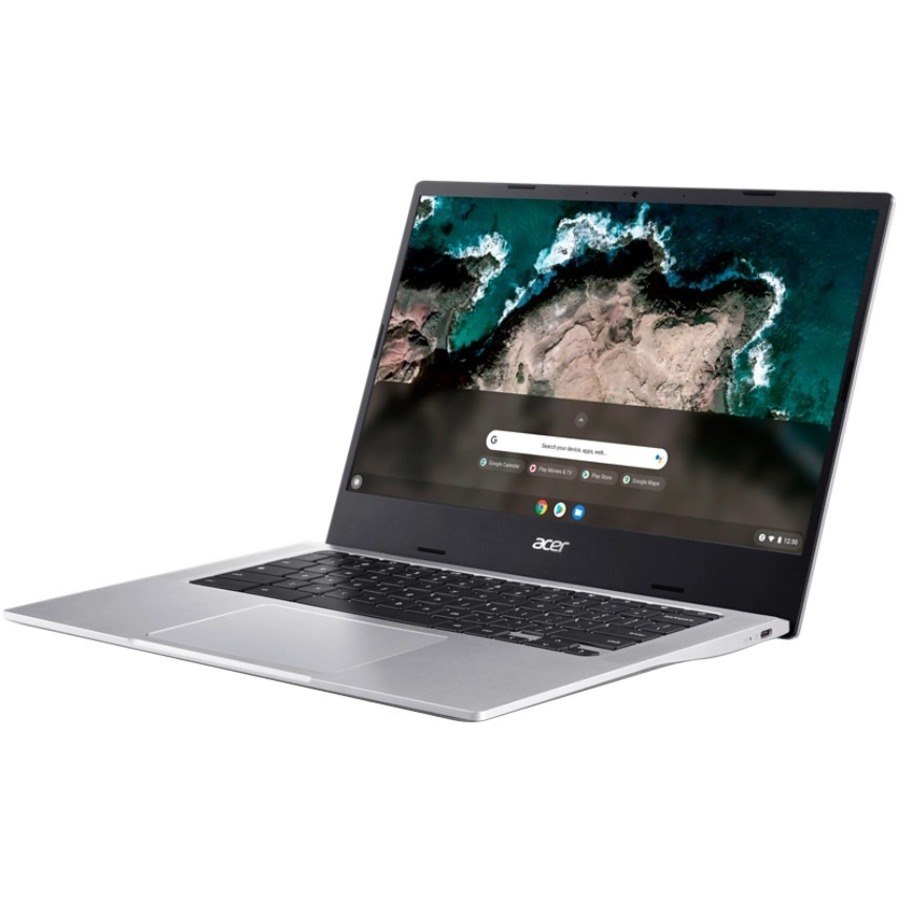 Acer Chromebook 514 CB514-2H CB514-2H-K52X 14" Chromebook - Full HD - Octa-core (ARM Cortex A76 + Cortex A55) - 4 GB - 32 GB Flash Memory - English (US) Keyboard - Pure Silver