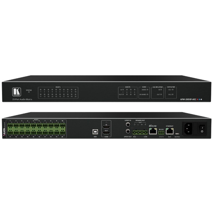 Kramer AFM-20DSP-AEC Audio/Video Switchbox