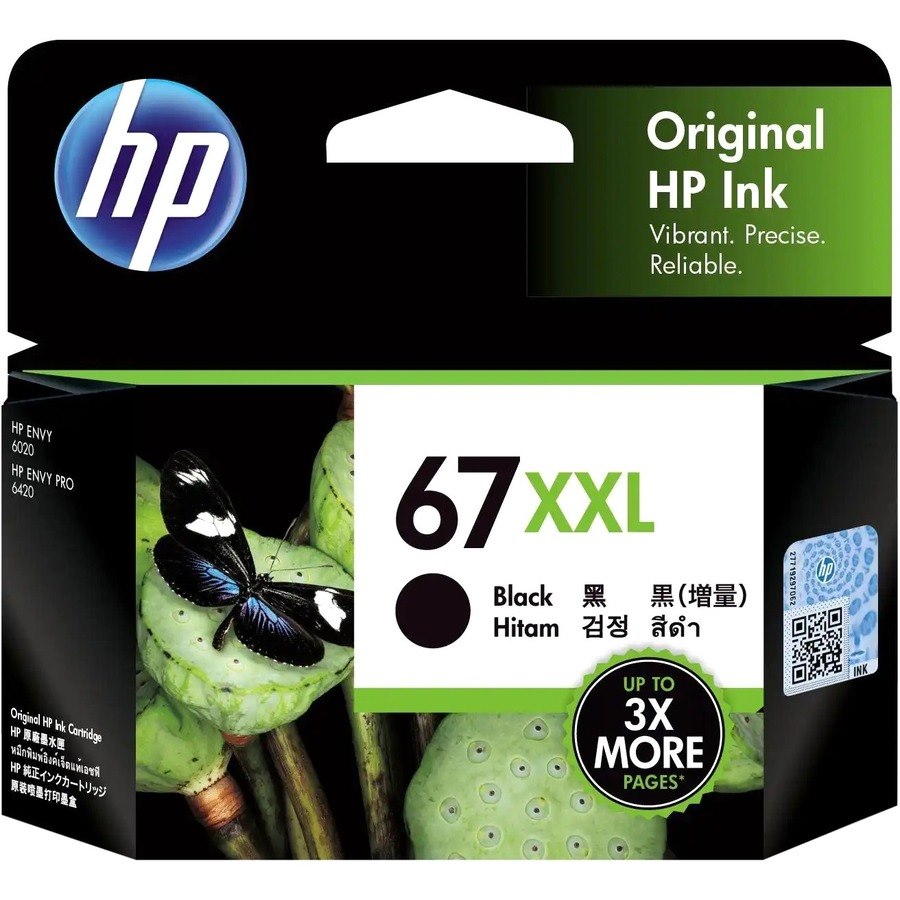HP 67XXL Original Inkjet Ink Cartridge - Black Pack