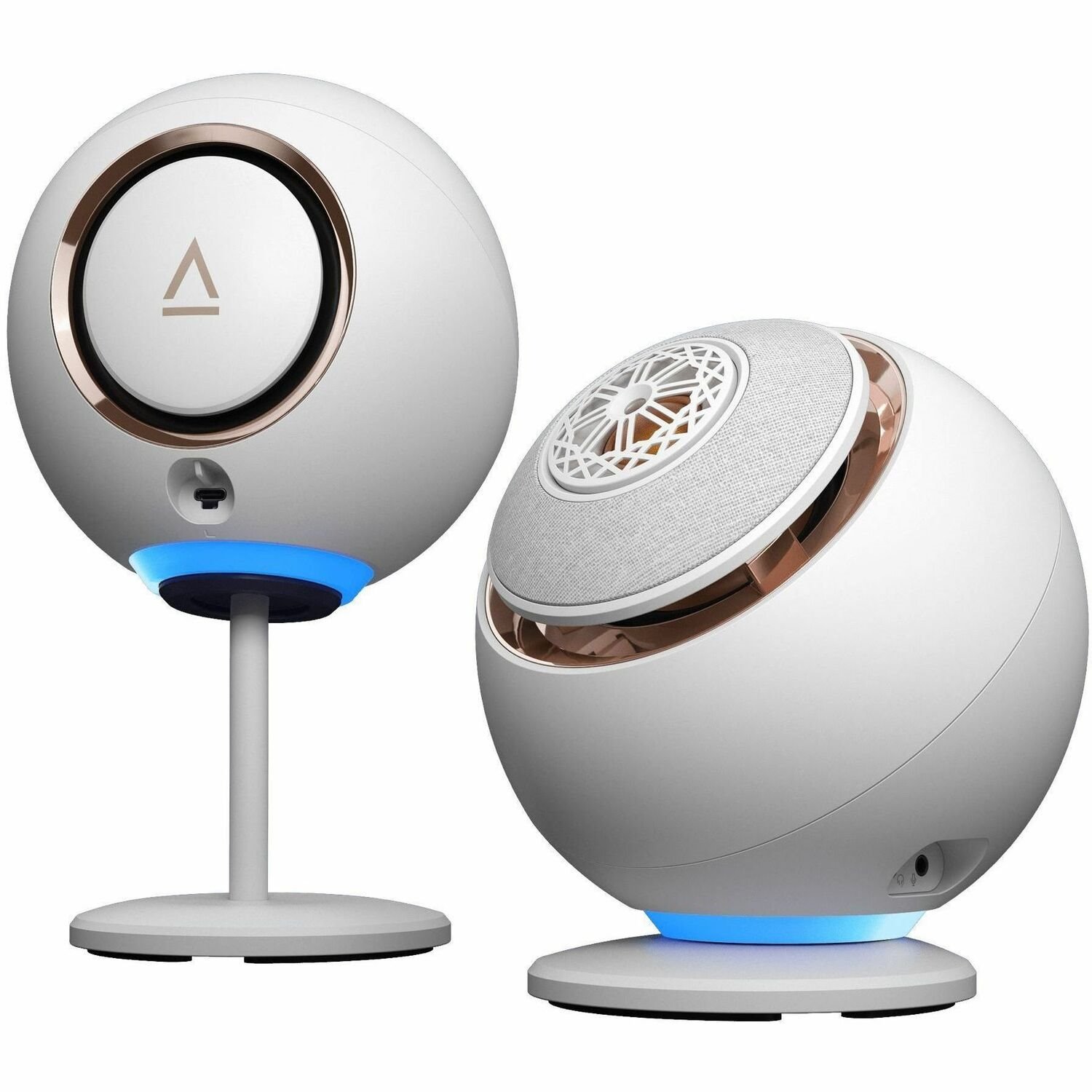 Creative Pebble Nova 2.0 Bluetooth Speaker System - 50 W RMS - White