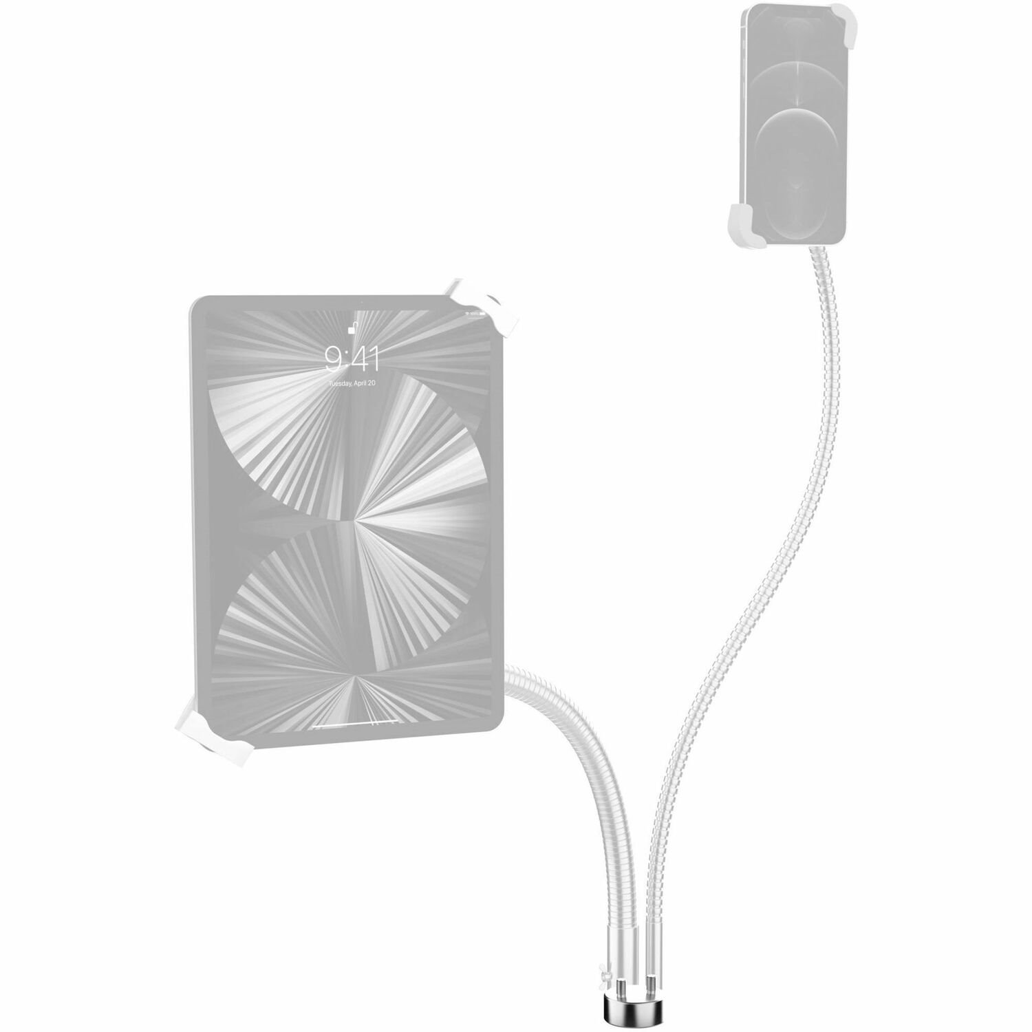 CTA Digital Floor Stand Add-on for Dual Goosenecks