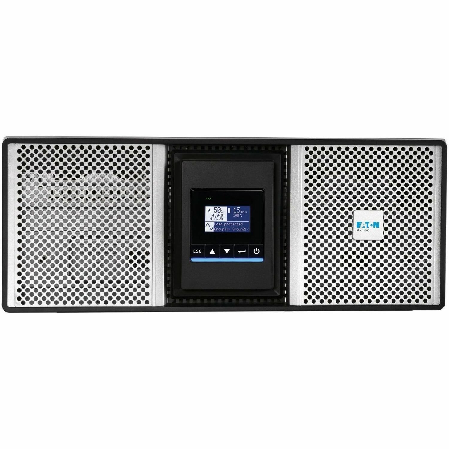 Eaton 9PX G2 8000VA 8000W 208V Online Double-Conversion UPS - Hardwired Input, 4 L6-30R/Hardwired Output, Maintenance Bypass, Cybersecure Network Card, Extended Run, 4U Rack/Tower