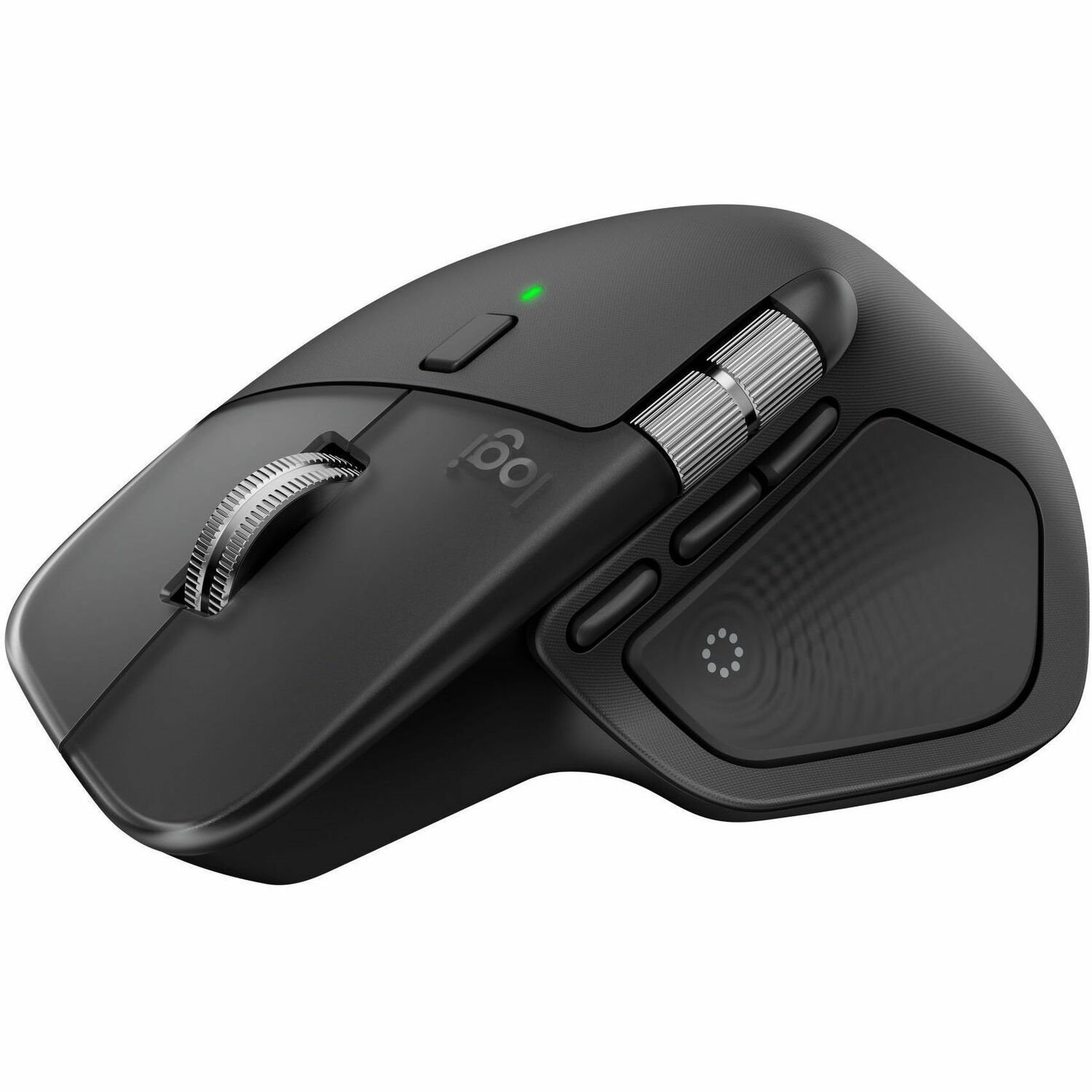 Logitech MX Master 4, Ergonomic Wireless Mouse with Advanced Performance Haptic Feedback, Ultra-Fast Scrolling, USB-C Charging, Bluetooth, Windows, MacOS - black