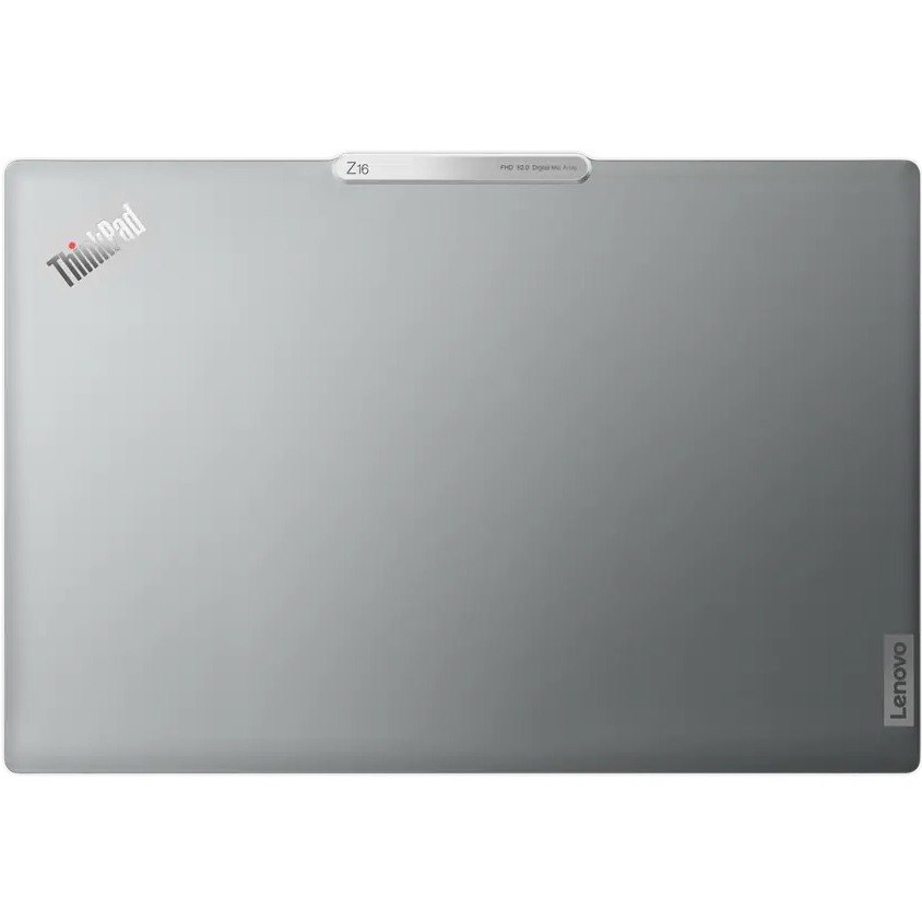 Lenovo ThinkPad Z16 Gen 1 21D4001UUS 16" Notebook - WUXGA - AMD Ryzen 5 PRO 6650H - 16 GB - 256 GB SSD - English Keyboard - Arctic Gray, Black