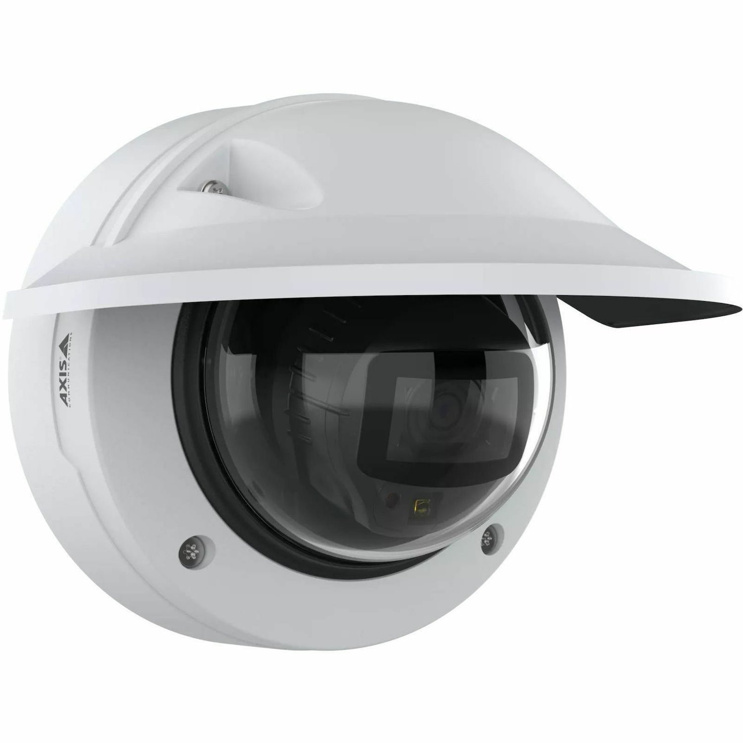 AXIS P3278-LVE 8 Megapixel Indoor/Outdoor 4K Network Camera - Colour - Dome - White - TAA Compliant