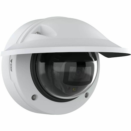 AXIS P3278-LVE 8 Megapixel Indoor/Outdoor 4K Network Camera - Color - Dome - White - TAA Compliant