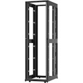 APC NetShelter AV, Server Rack Enclosure, 42U, 10-32 Threaded Rails, without Sides, Roofs, Doors, Black, 1991H x 600W x 806D mm