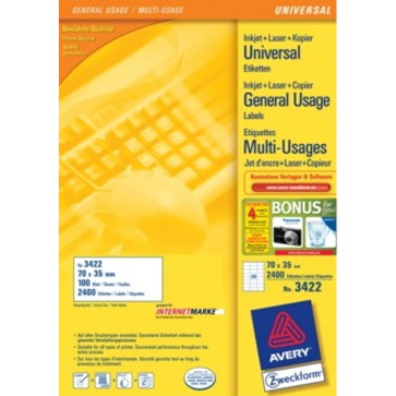 Zweckform 3422 Universal Label