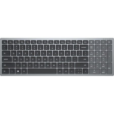 Dell Compact Multi-Device Wireless Keyboard US English - KB740 - Retail Packaging