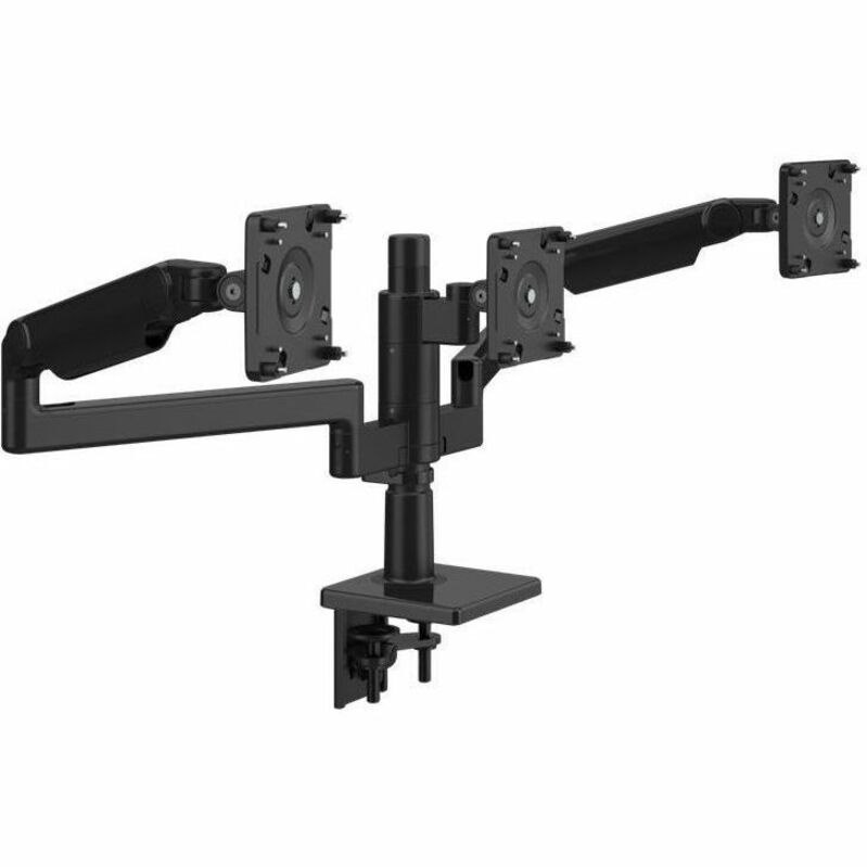 Humanscale M/Flex X2NTNCCBNTBFTBFTB12 Mounting Arm for Monitor - Black