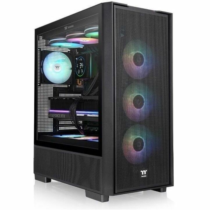 ThermalTake The S380 TG Argb Mid Tower Chassis Is An Atx Case That Comes With A SF360 Argb P