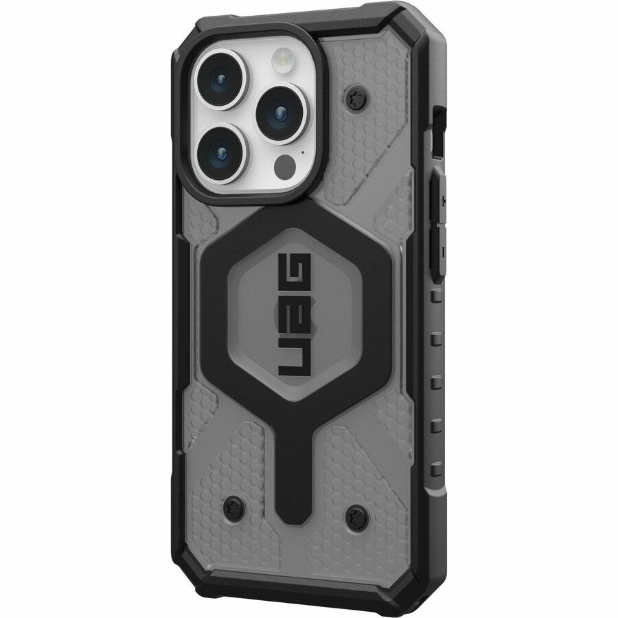 Urban Armor Gear Pathfinder Clear iPhone 15 Pro Case - Ash