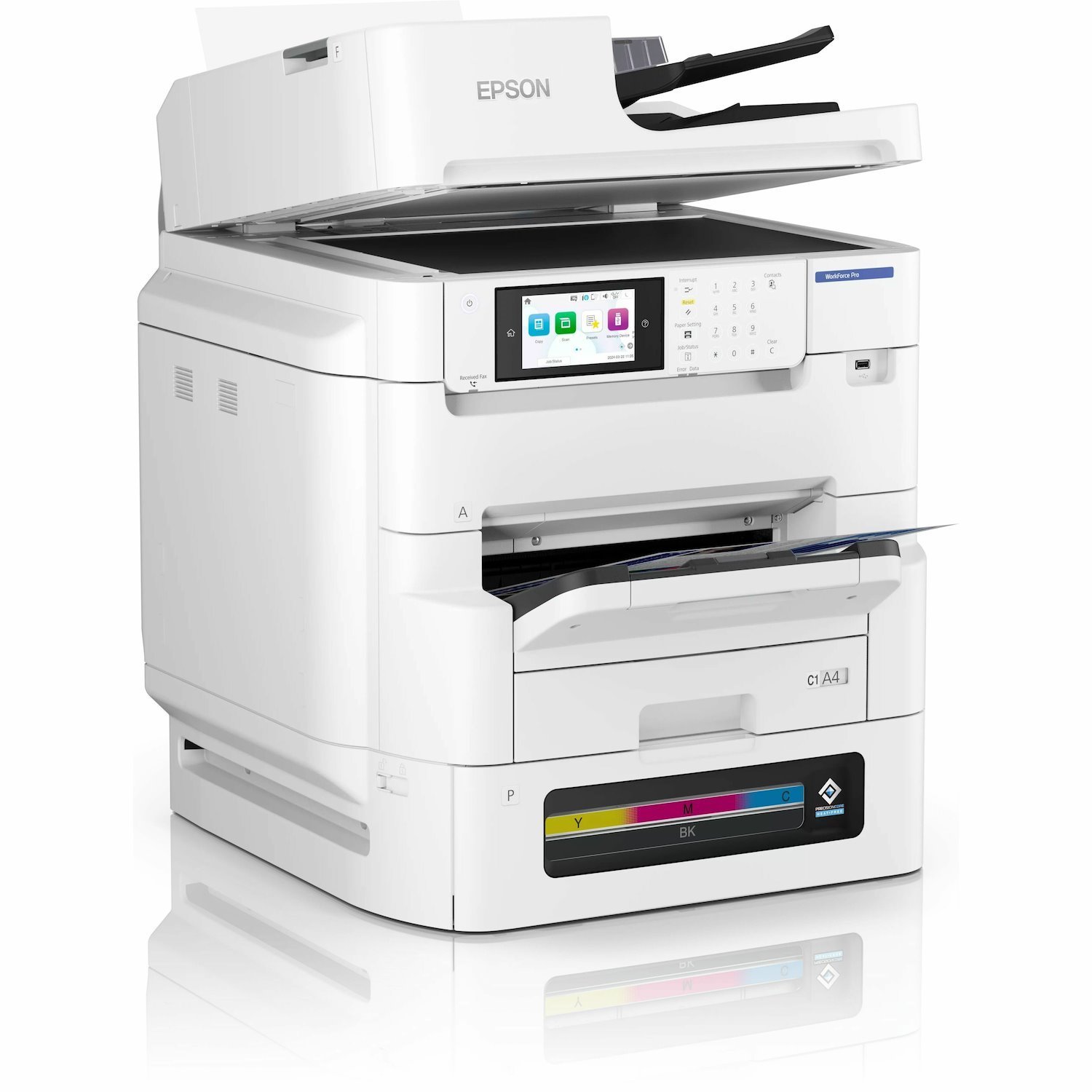 Epson WorkForce Pro EM-C8101RDWF Bedraad en draadloos Inkjet multifunctionele printer - Kleur