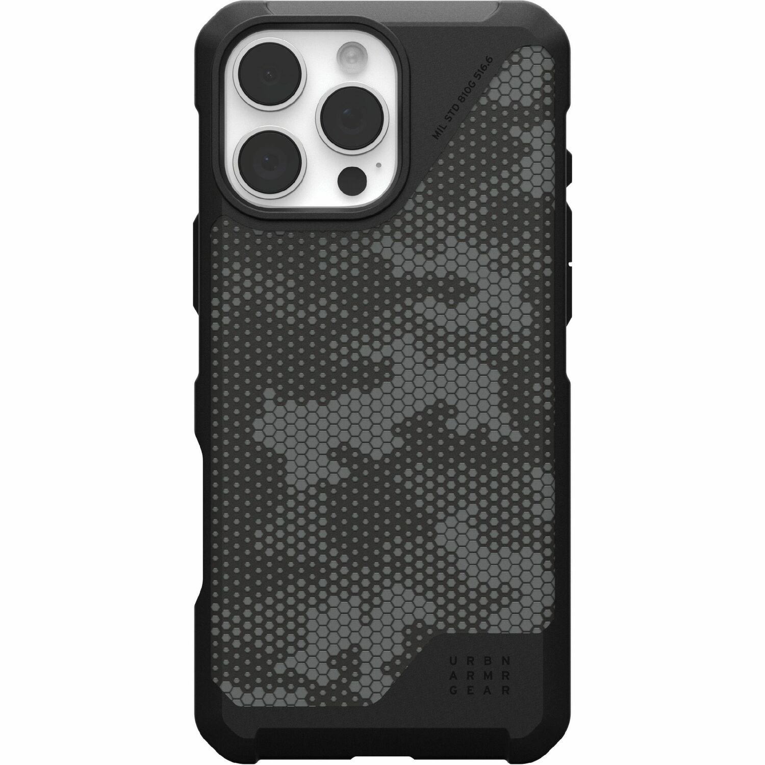 Urban Armor Gear Metropolis LT iPhone 16 Pro Max Case - Micro Hex Camo Graphite