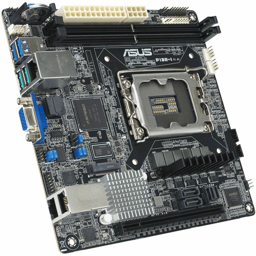 Asus P13R-I Server Motherboard - Intel C262 Chipset - Socket LGA-1700 - Mini ITX