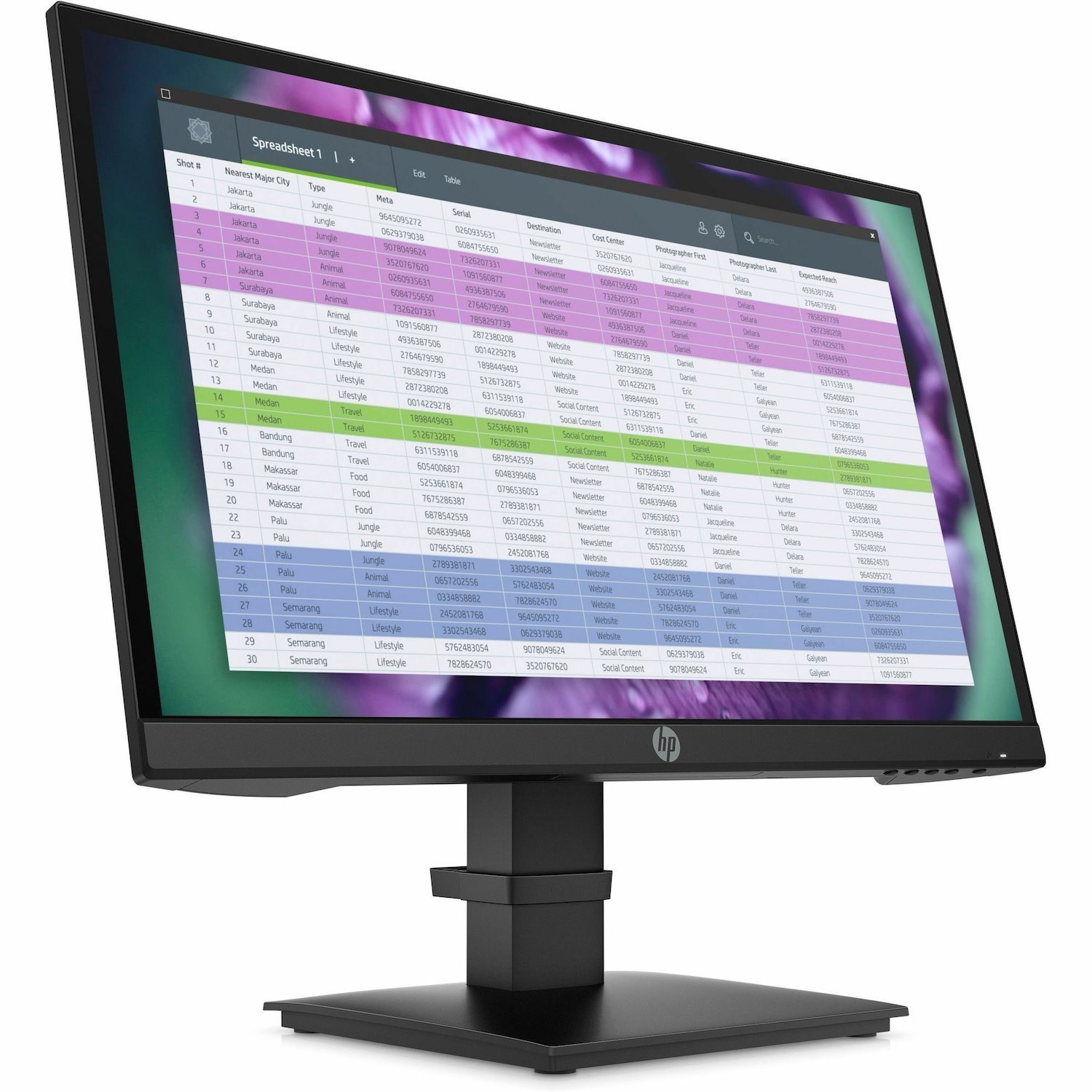 HPI SOURCING - NEW P22 G4 22" Class Full HD LCD Monitor - 16:9