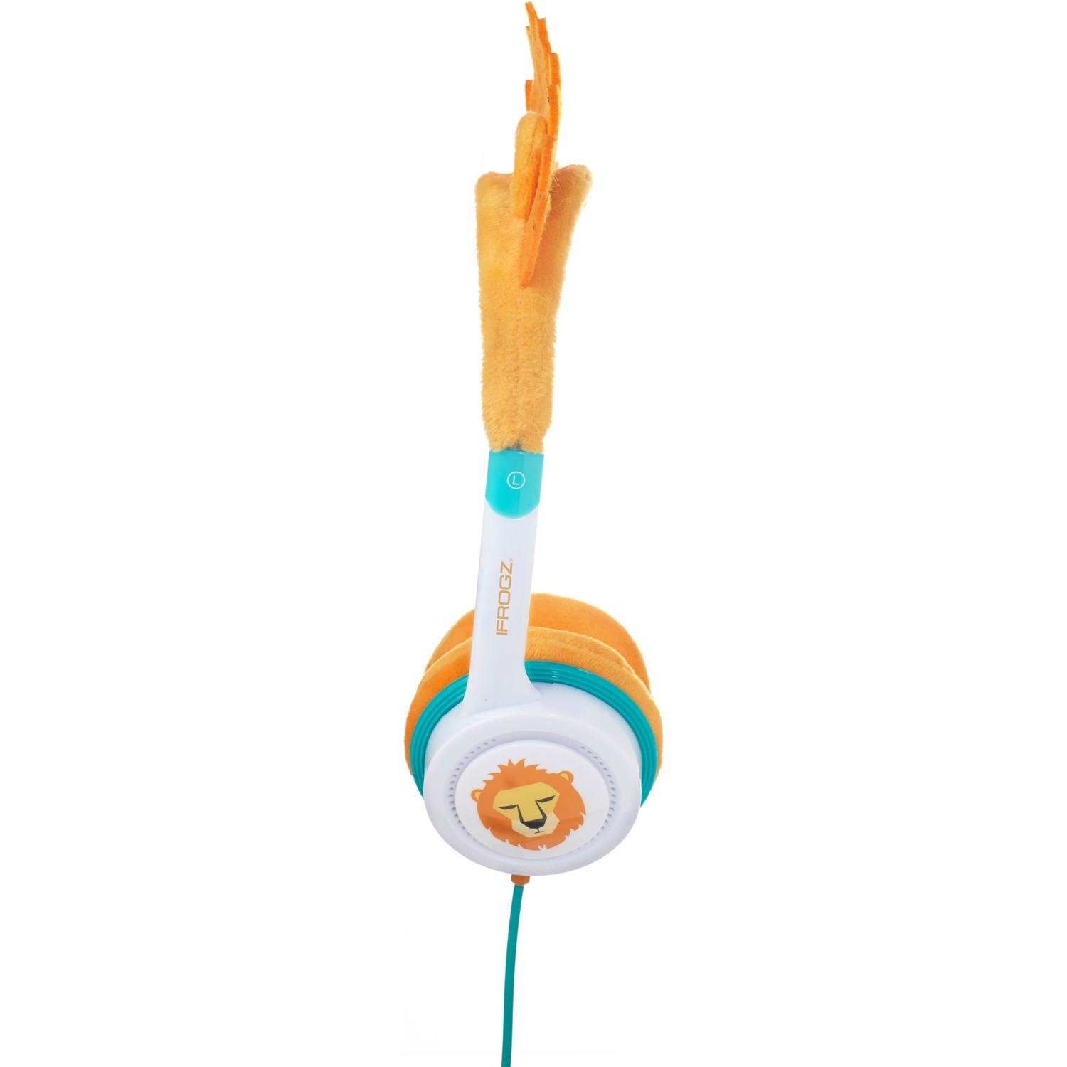ifrogz Little Rockerz Wired Over-the-head Binaural Stereo Headphone - Orange - 1