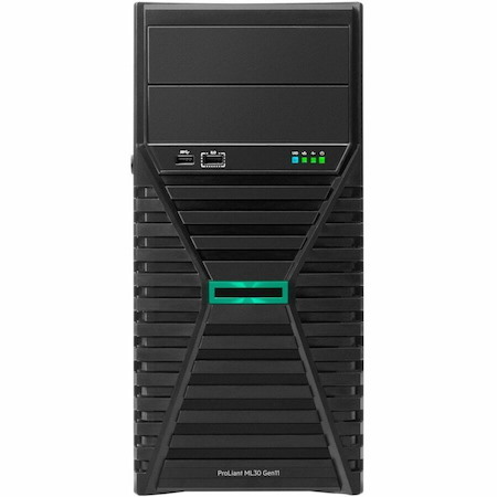 HPE ProLiant ML30 G11 4U Tower Server - 1 Xeon E-2414 2.60 GHz - 16 GB RAM - Serial ATA Controller