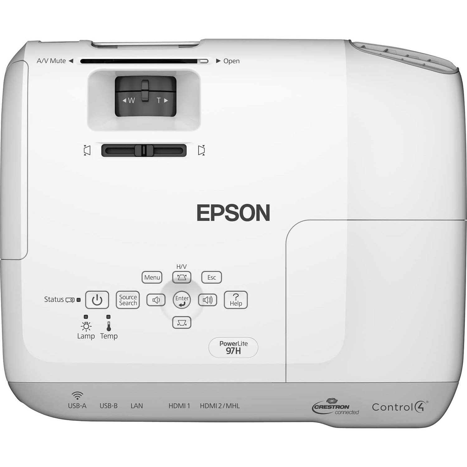Epson PowerLite 97H LCD Projector - 4:3 - Refurbished