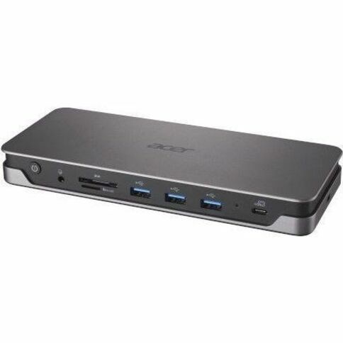 Acer ADK230 USB 3.1 Type C Docking Station for Notebook/Monitor - Charging Capability - Memory Card Reader - SD - 100 W - Space Gray