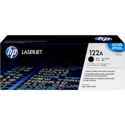 HP 122A Original Laser Toner Cartridge - Black - 1 Each