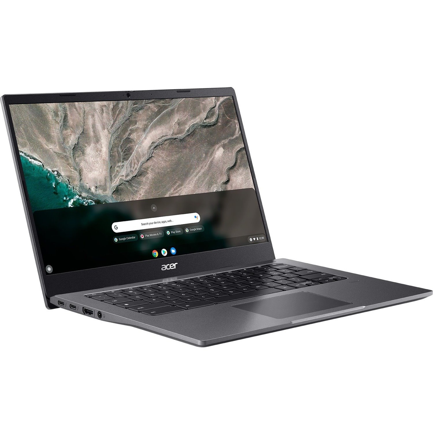 Acer Chromebook 514 CB514-1W CB514-1W-30AC 14" Chromebook - Full HD - Intel Core i3 11th Gen i3-1115G4 - 8 GB - 128 GB SSD - English (US) Keyboard