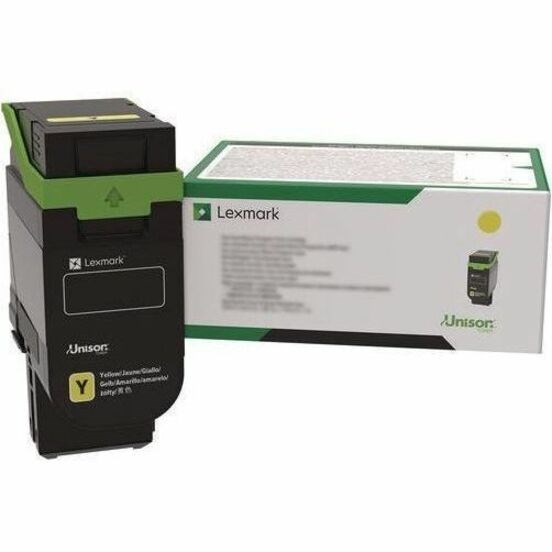 Lexmark Extra High Yield Laser Toner Cartridge - Return Program - Yellow - 1 Pack