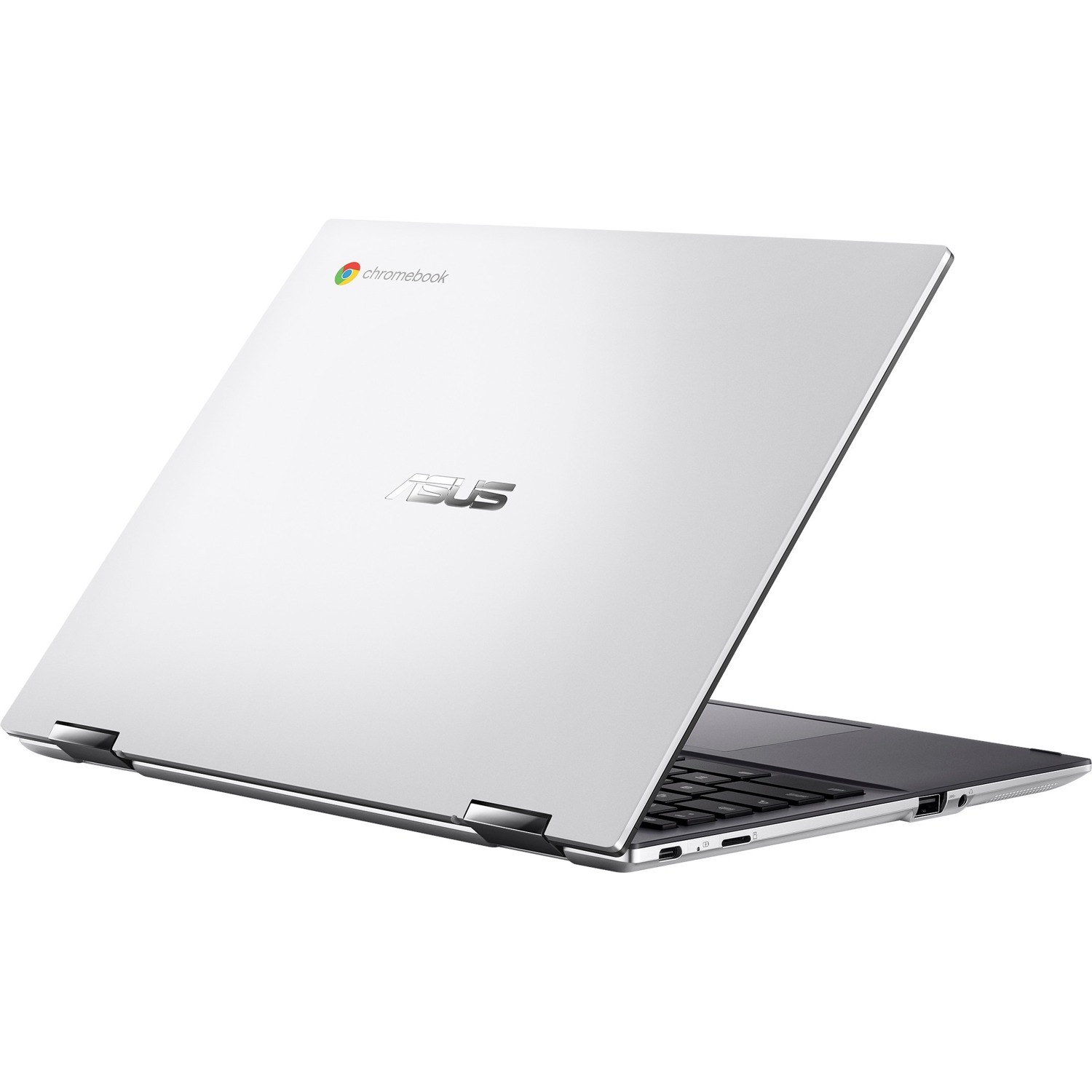 Asus Chromebook Flip CM3 CM3200FM1A-DS44T-S 12" Touchscreen Convertible 2 in 1 Chromebook - 4 GB - 64 GB Flash Memory - Silver