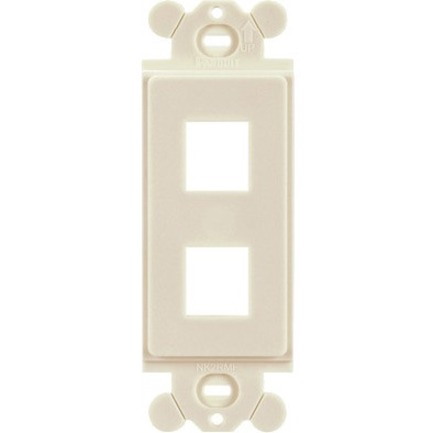 Panduit NK2RMFWH Faceplate Insert