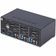 StarTech.com 2-Port Dual-Monitor DisplayPort and HDMI KVM Switch, 4K 60Hz, 2-Port USB 5Gbps Hub, 2x USB HID Ports, Hotkeys, TAA Compliant