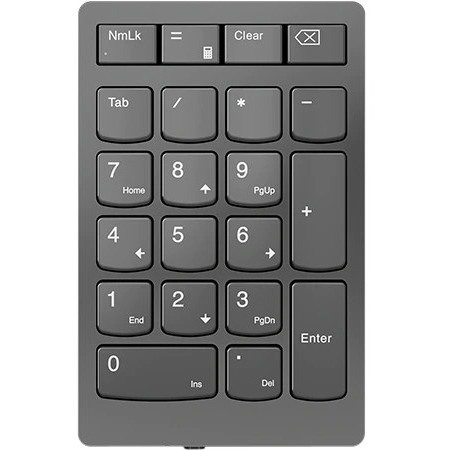 Lenovo GO Keypad - Wireless Connectivity - Storm Grey