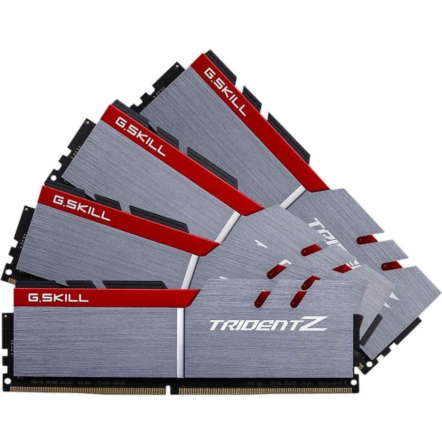 G.SKILL Trident Z RAM Module - 32 GB (4 x 8GB) - DDR4-3200/PC4-25600 DDR4 SDRAM - 3200 MHz - CL16 - 1.35 V