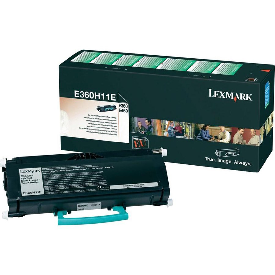 Lexmark E360H11E Original Laser Toner Cartridge - Black Pack