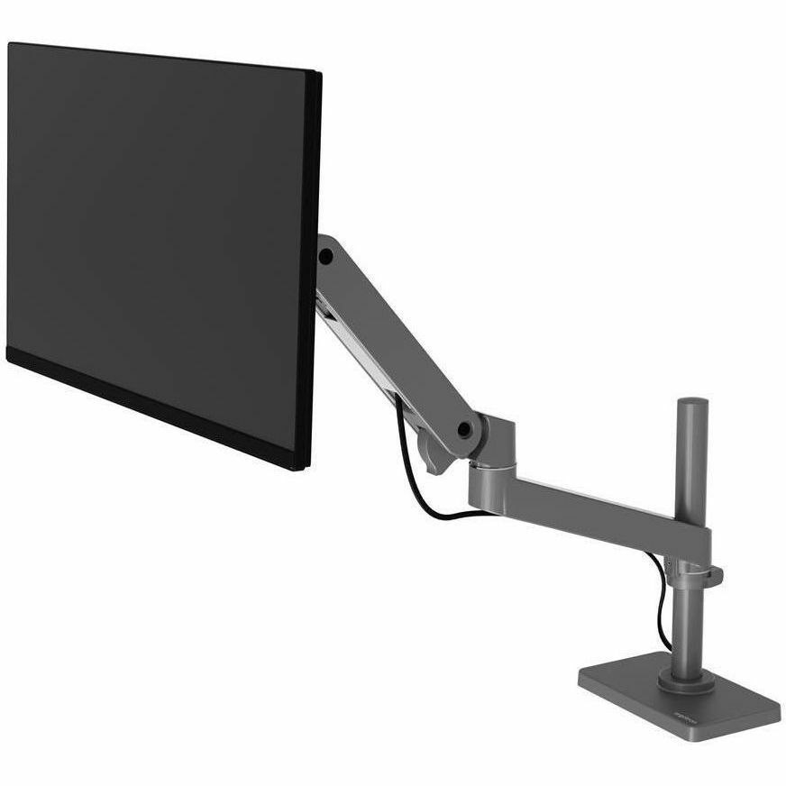 Ergotron Desk Mount for Monitor, LCD Display - Dark Grey
