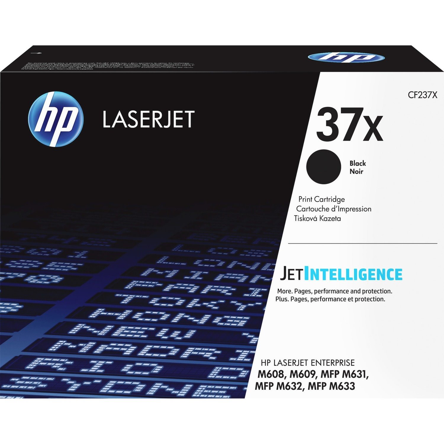 HP 37X Original High Yield Laser Toner Cartridge - Black Pack