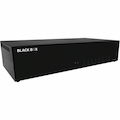 Black Box KVM Switch, NIAP 4.0 Certified - 8-Port, Dual-Monitor, DVI-I, CAC