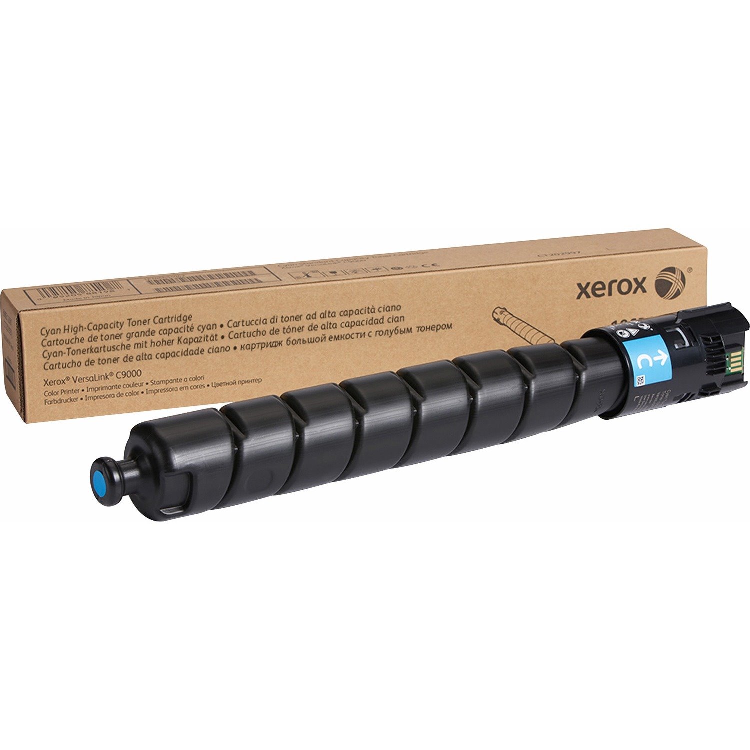 Xerox Genuine Xerox&reg; VersaLink&reg; C9000 Color Printer Cyan High capacity Toner Cartridge (26500 Pages) - 106R04074
