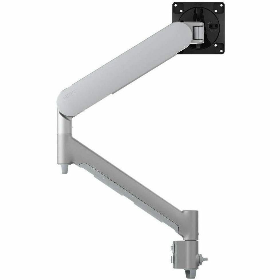 Atdec Mounting Arm for Monitor, Curved Screen Display - Silver - Horizontal/Vertical