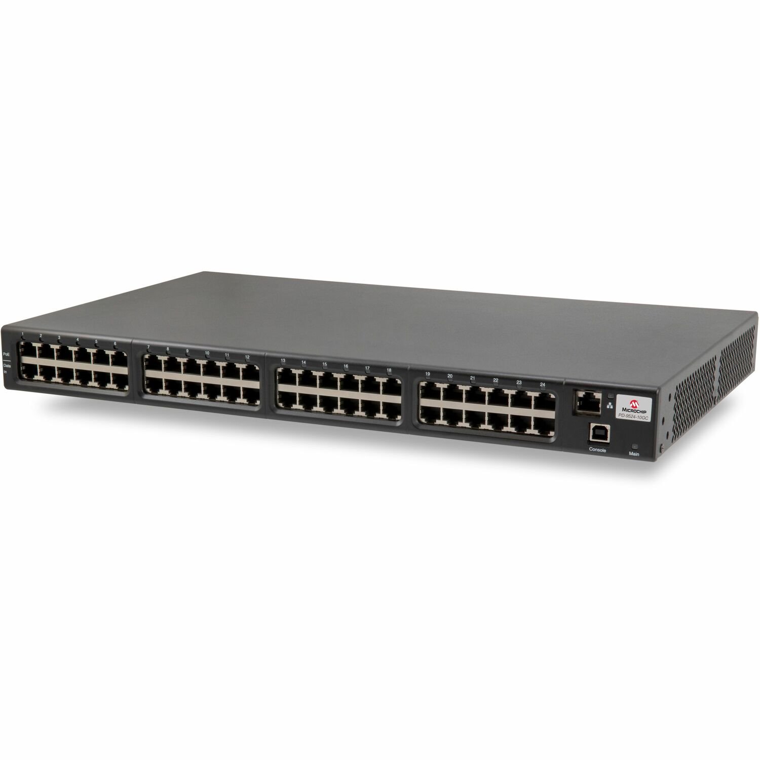 Microchip PD-9524-10GC PoE Module with power cord