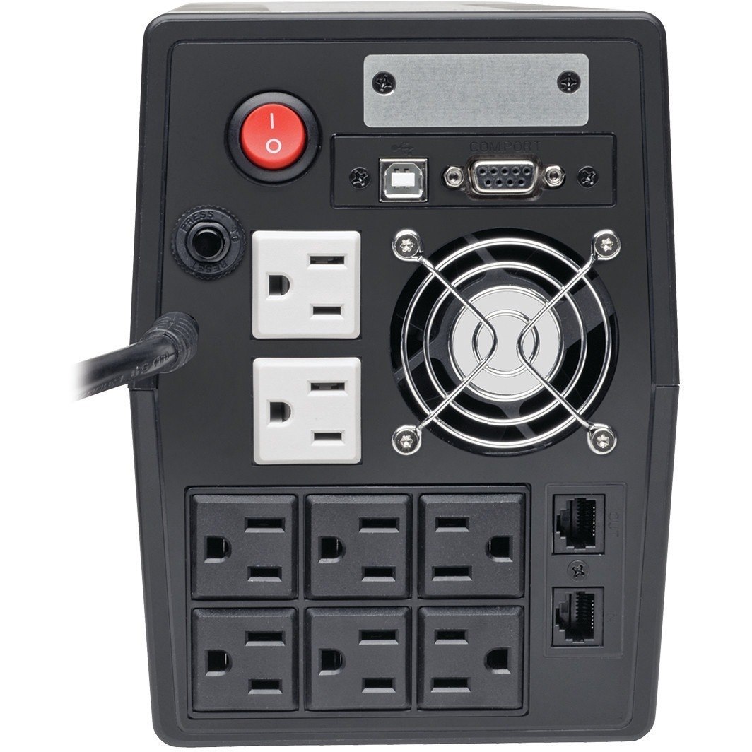 Tripp Lite by Eaton Line-Interactive UPS 1440VA 1200W - 8 NEMA 5-15R Outlets, AVR, USB, Serial, LCD, Extended Run, Tower