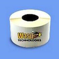 Wasp 1.5" x 1.0" Direct Thermal Labels, 4 rolls, 2300 per roll, 5" OD