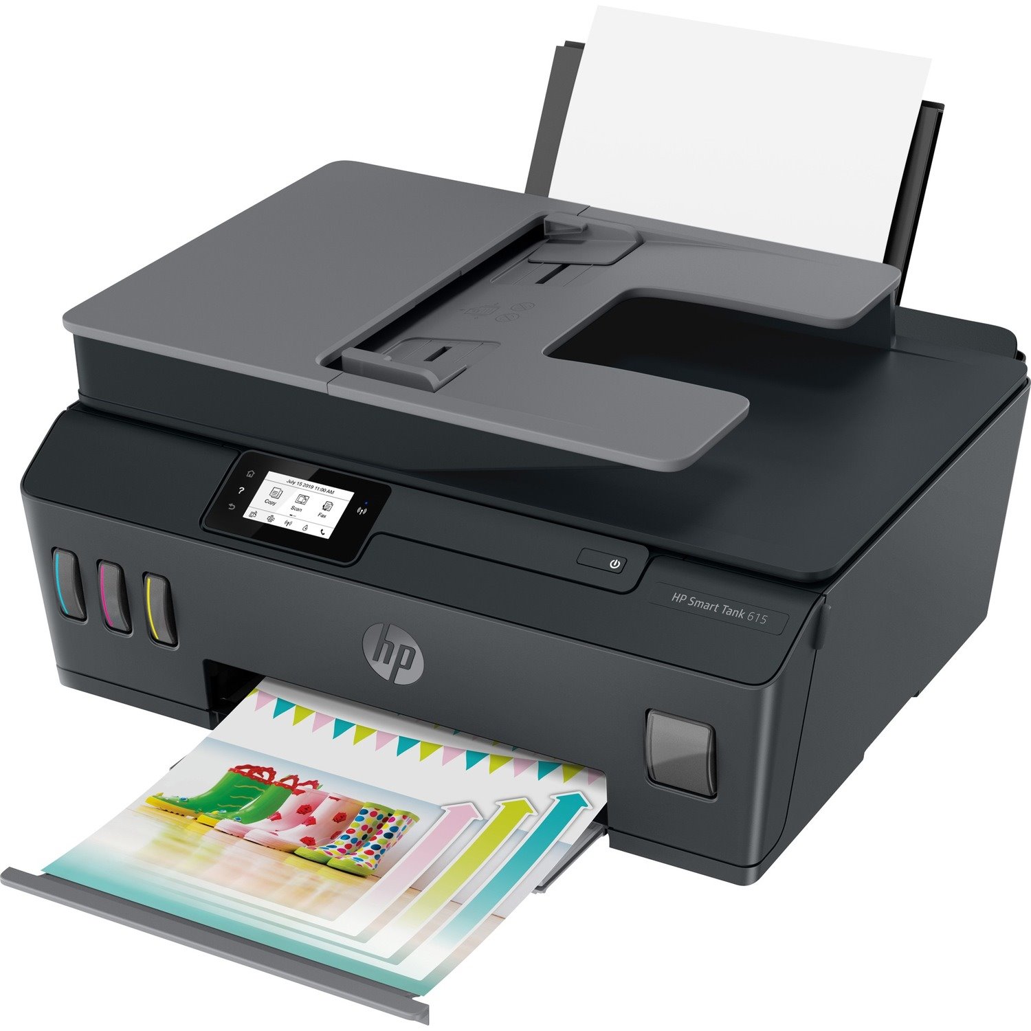 HP 615 Wireless Smart Tank Inkjet Multifunction Printer - Colour