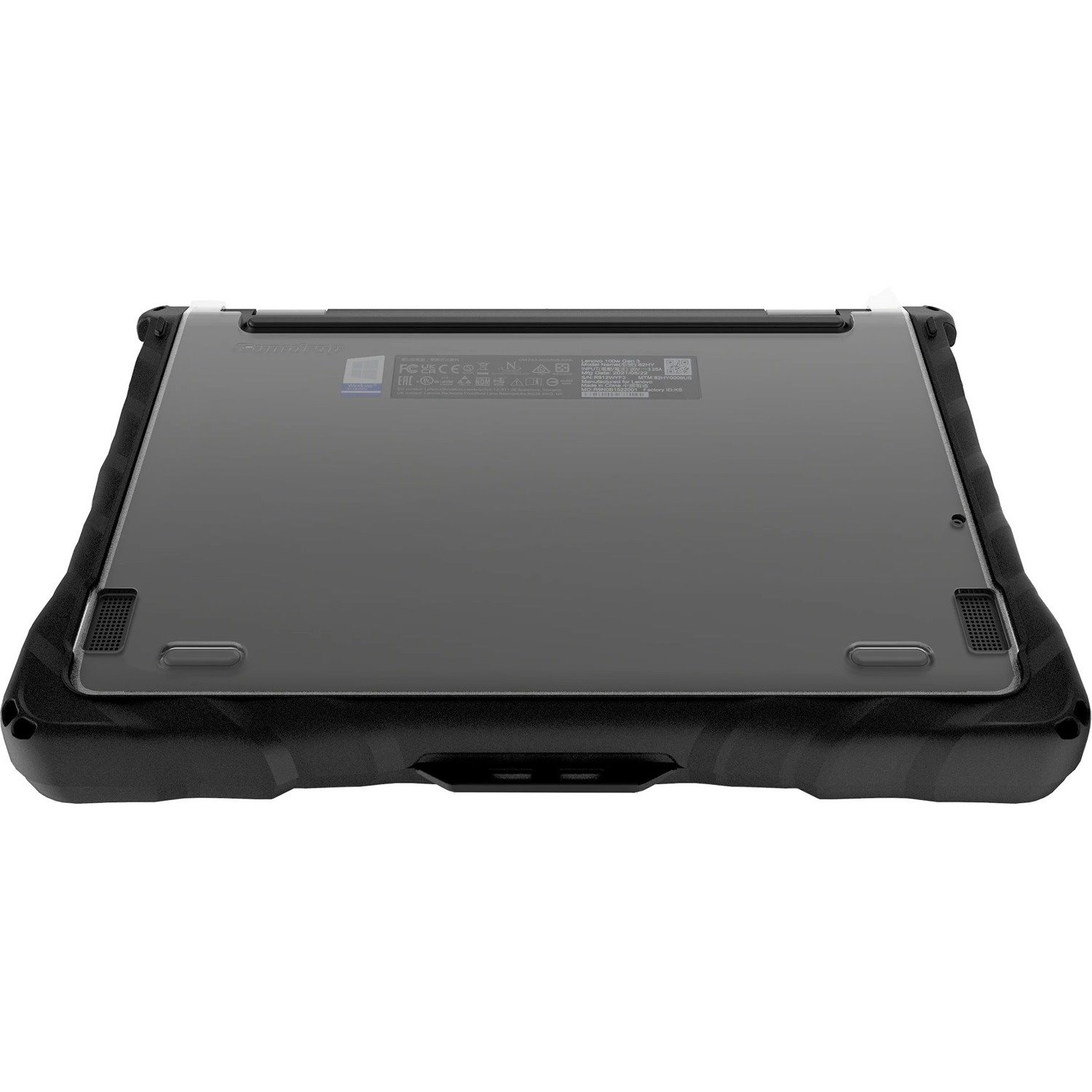 Gumdrop DropTech Lenovo 100e G3/100w G3 Clamshell - Black