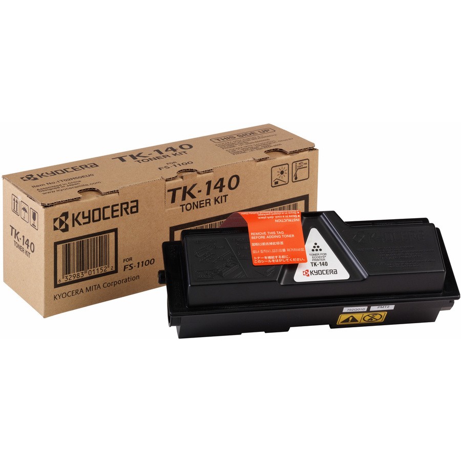 Kyocera TK-140 Original Laser Toner Cartridge - Black - 1 Pack